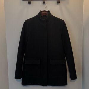 Theory Women's Classic Black Trench Coat